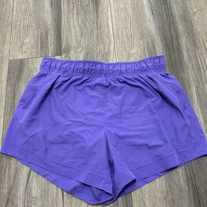 Athletic Works Women's Purple Shorts